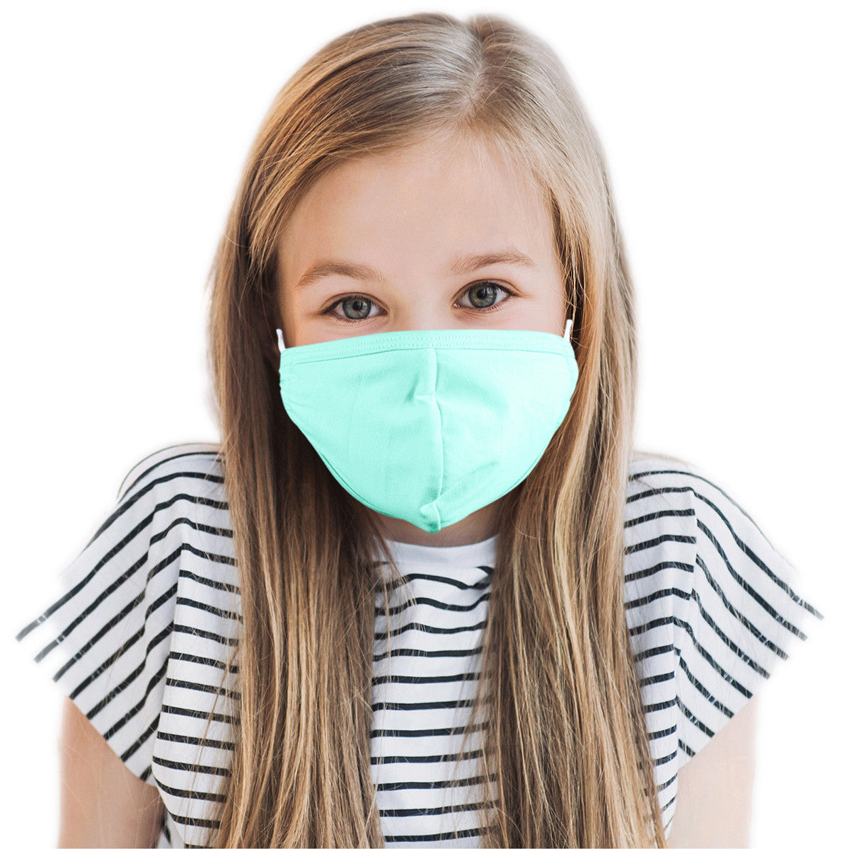 Mascherina per bocca e naso per bambini *menta*