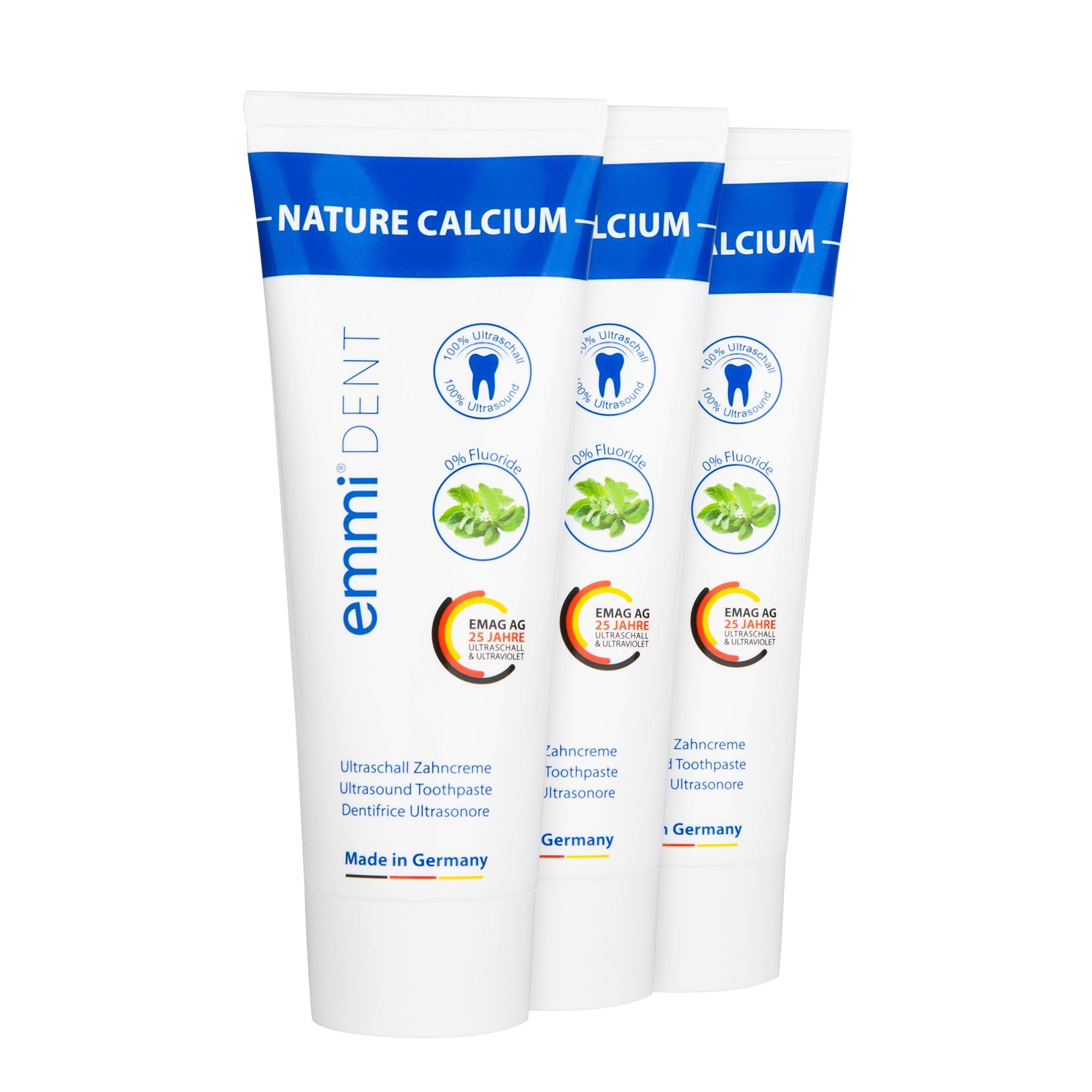 Nature Calcium Zahnpasta ohne Fluorid und Titandioxid