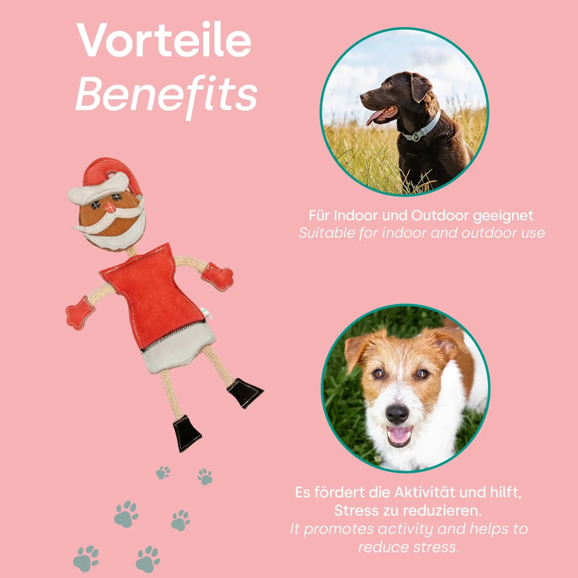 giocattolo da tiro di Natale Babbo Natale