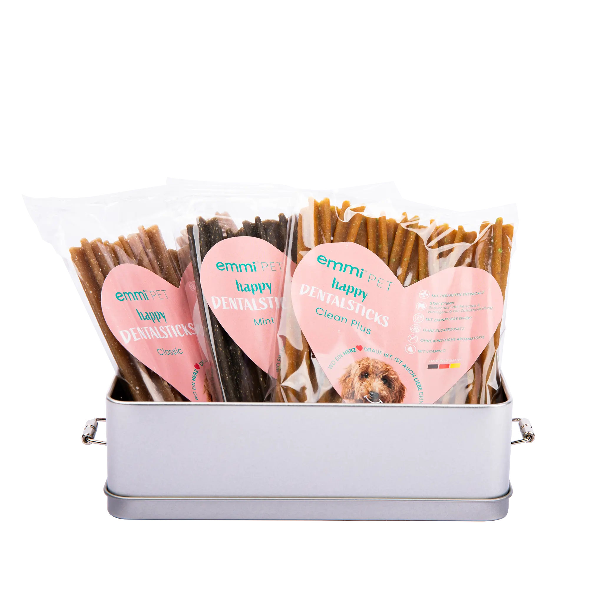emmi-PET Stick dentali + cofanetto