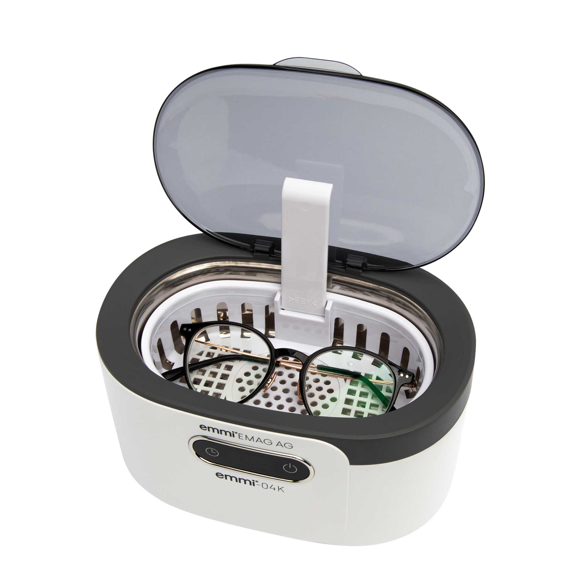 Emmi-04K ultrasonic cleaner with stainless steel tank