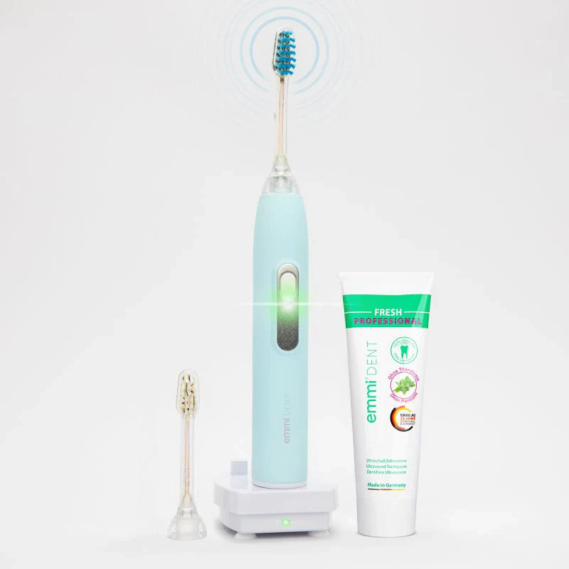 Cepillo de dientes ultrasónico metálico