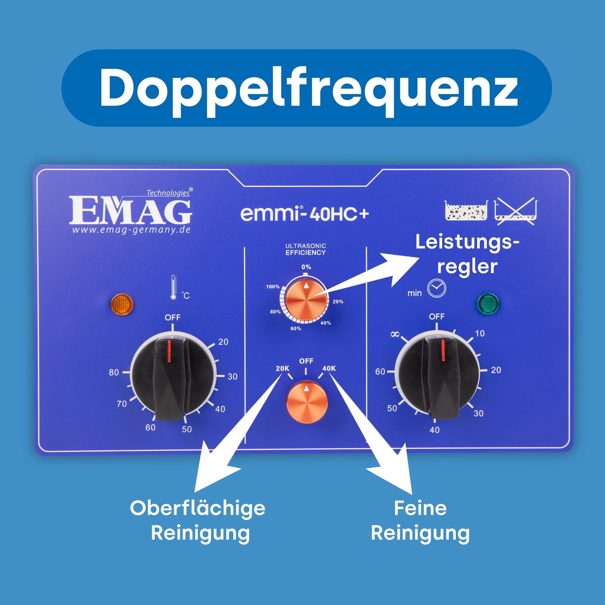Nettoyeur à ultrasons 40HC Plus