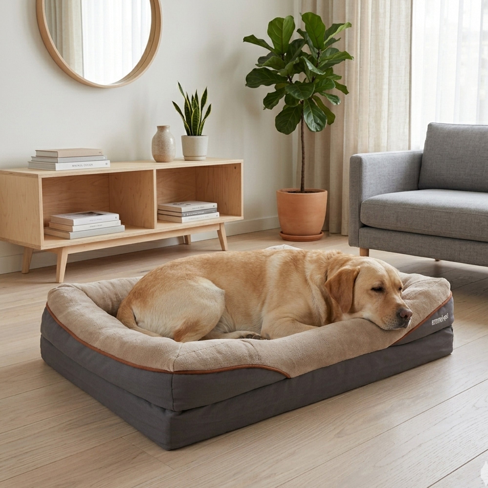 Orthopedic dog bed