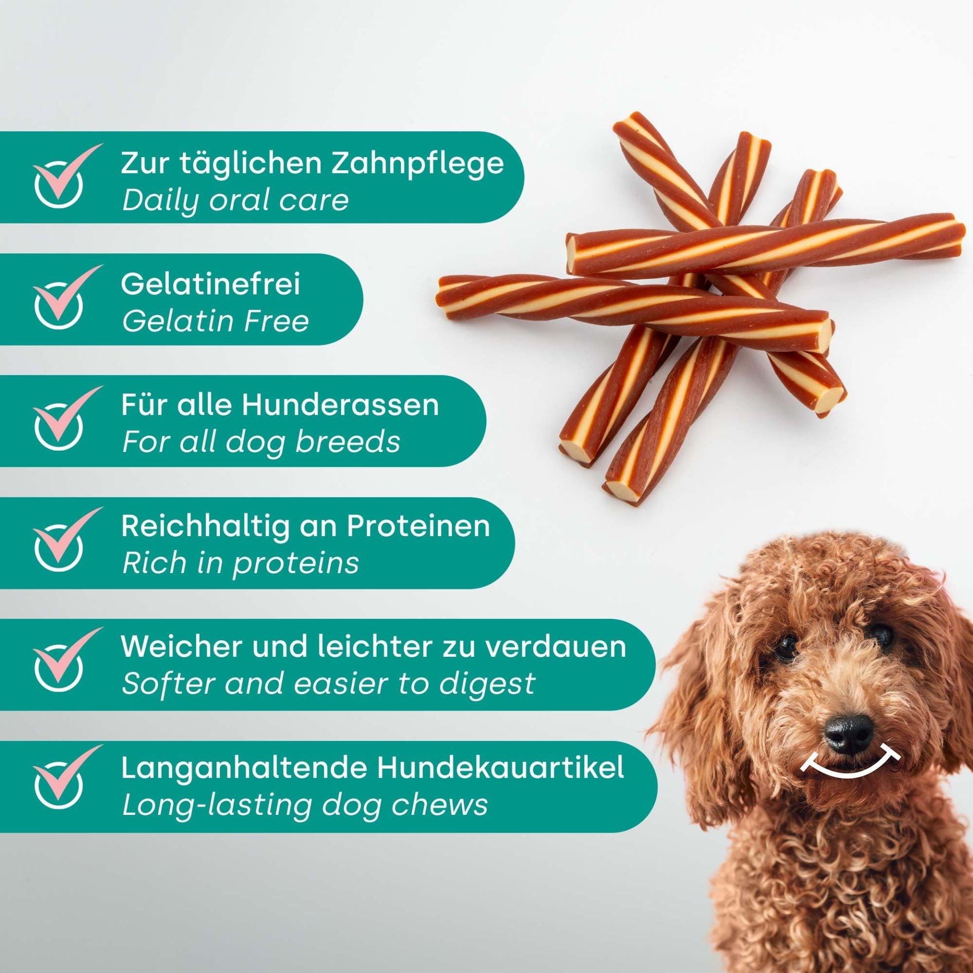 Set completo di bastoncini dentali