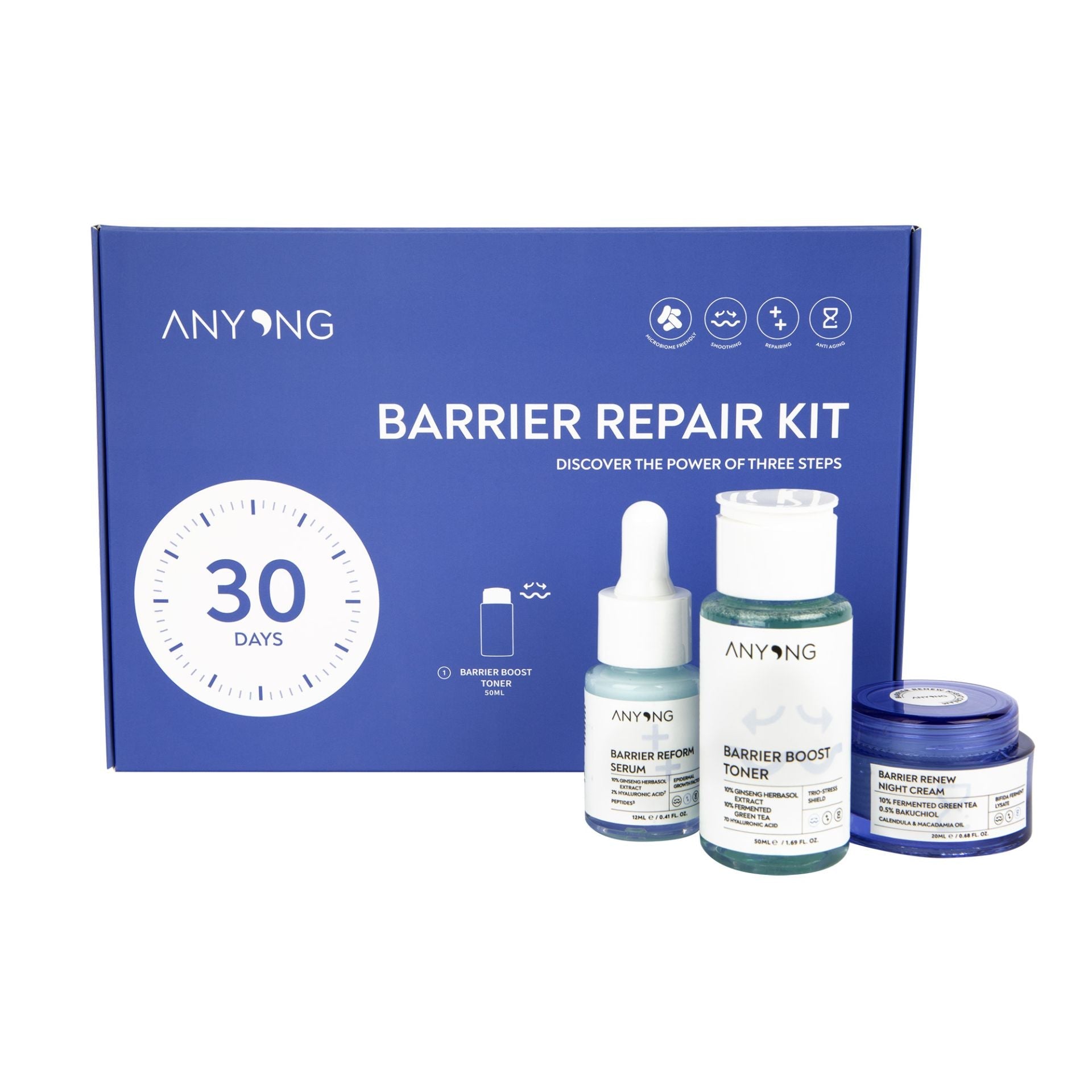Coffret Sérum Visage KIT RÉPARATEUR DE BARRIÈRE 30 jours