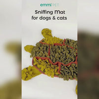 Tapis à renifler pour chiens Tortue
