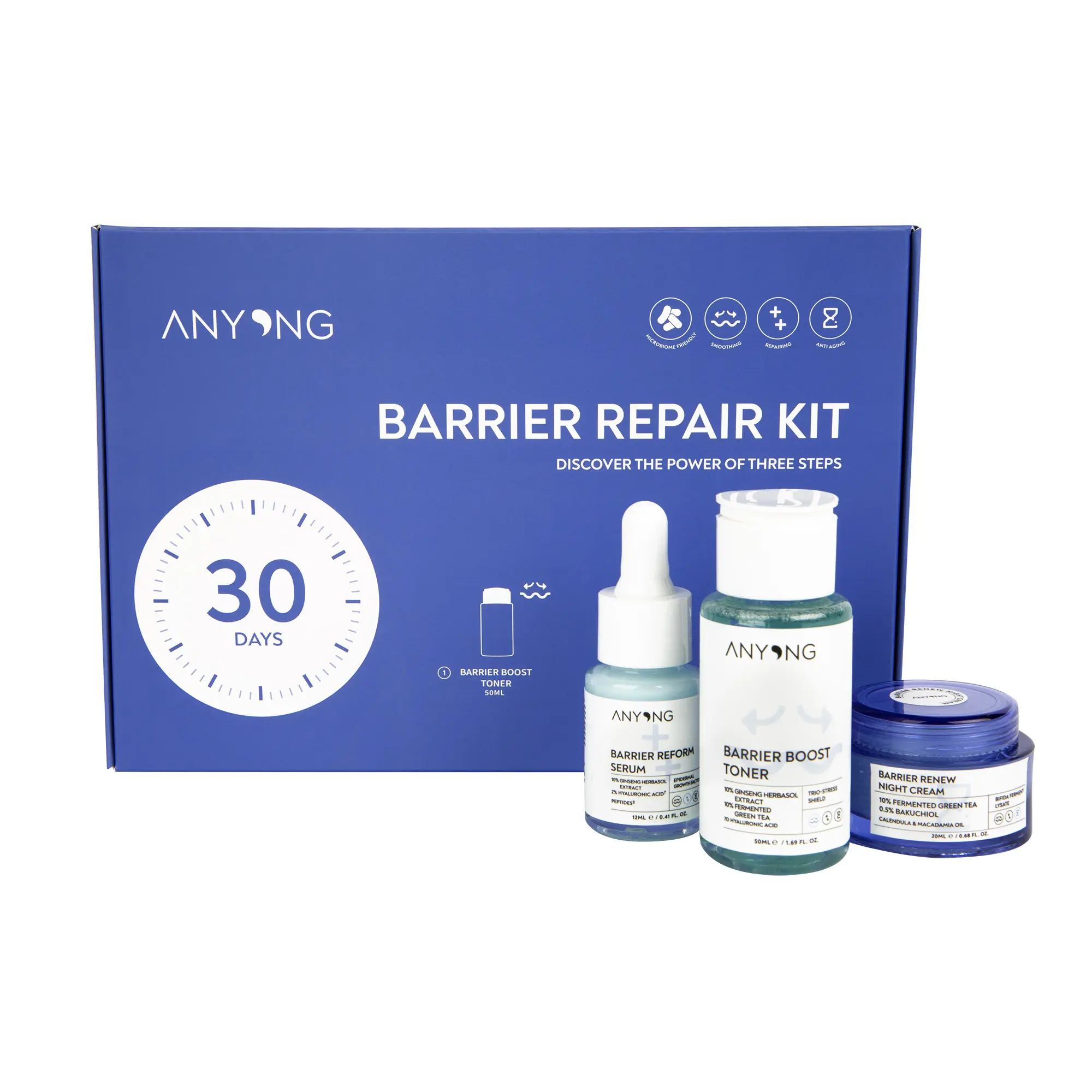 Set di sieri per il viso BARRIER REPAIR KIT 30 giorni