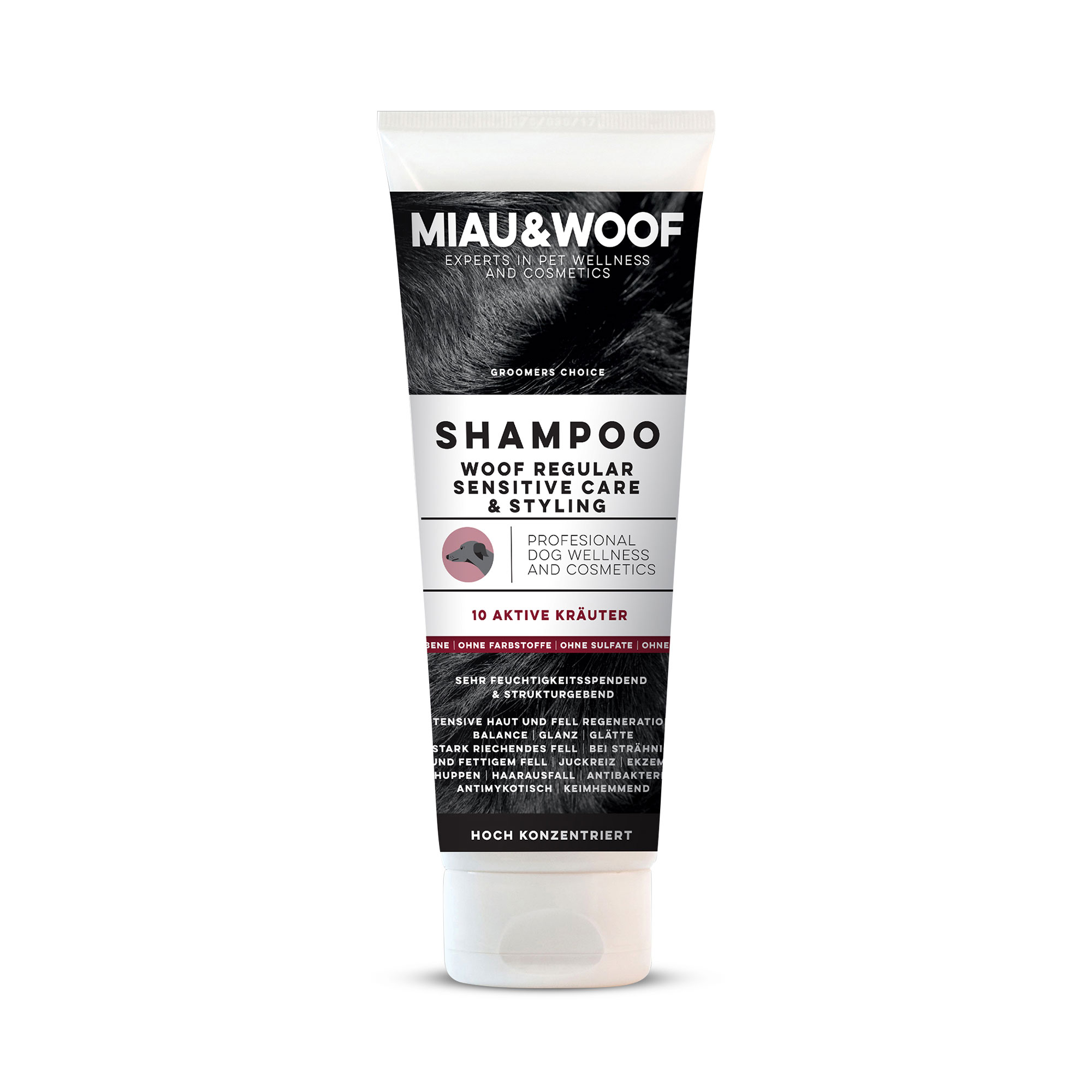 WOOF Regular Sensitive Care & Styling Care Tube 250ml